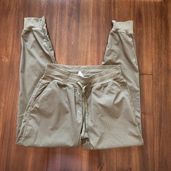 ZYIA Active Everywhere Women’s Jogger Pants Size 4 Olive Green Drawstring - Picture 9 of 16